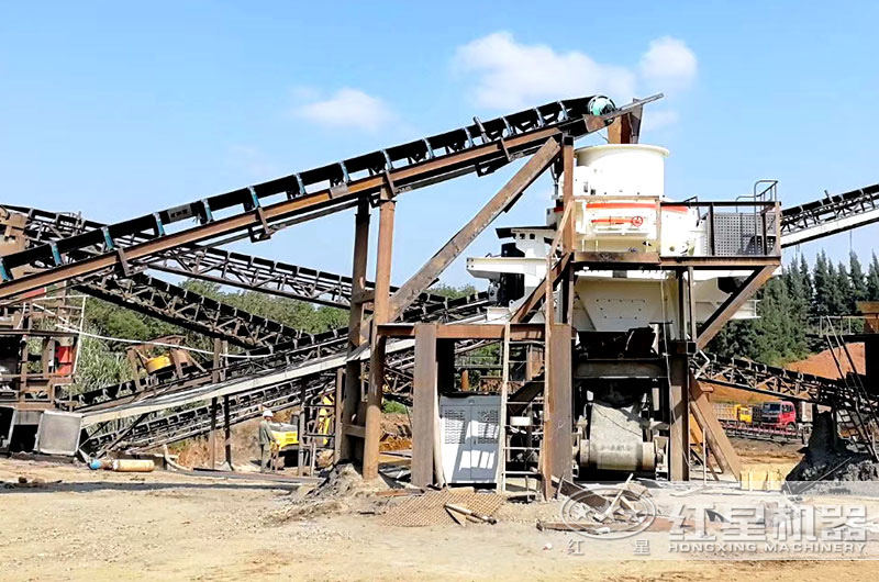 制砂機成品粒型好，成品多用于建筑工程，道路基建